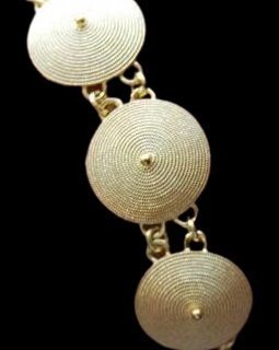 Orecchini A Cerchio Triplo Con Strass Pavimentati: Cristallo Tono Oro O Argento, 1,5 Pollici