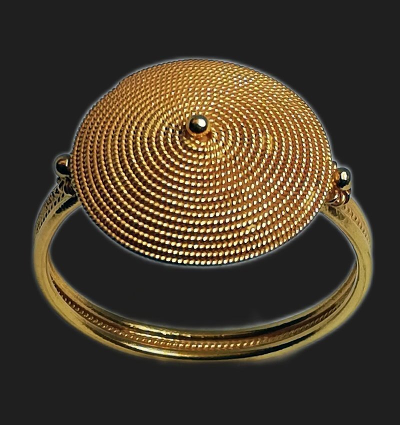 Bracciale Corbula Tao In Argento 925 - Fatto A Mano In Sardegna, Regolabile 17-20 Cm, Chiusura Moschettone